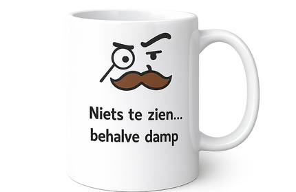 Niet te zien behalve Damp...