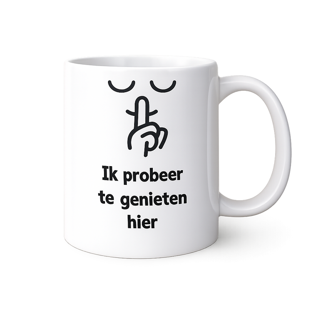 Ik Probeer Te Genieten Hier